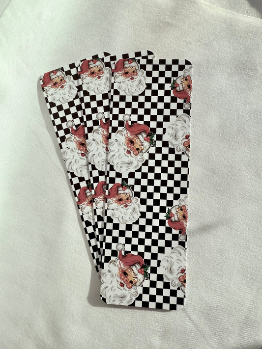 Retro Santa Bookmark