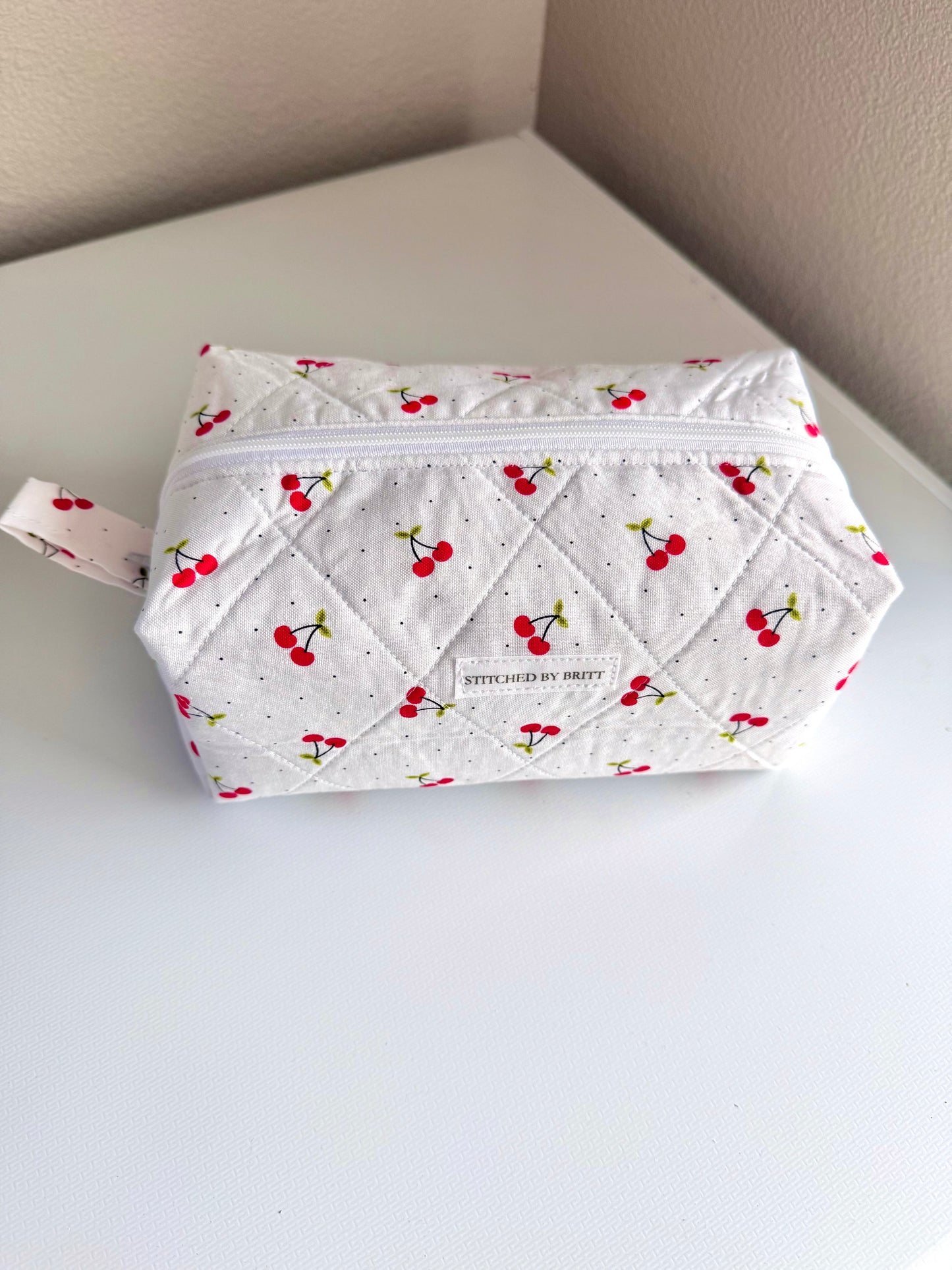 The Red Cherry Makeup Bag
