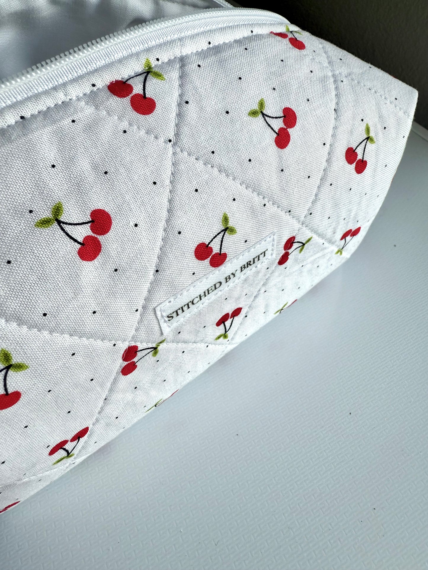 The Red Cherry Makeup Bag