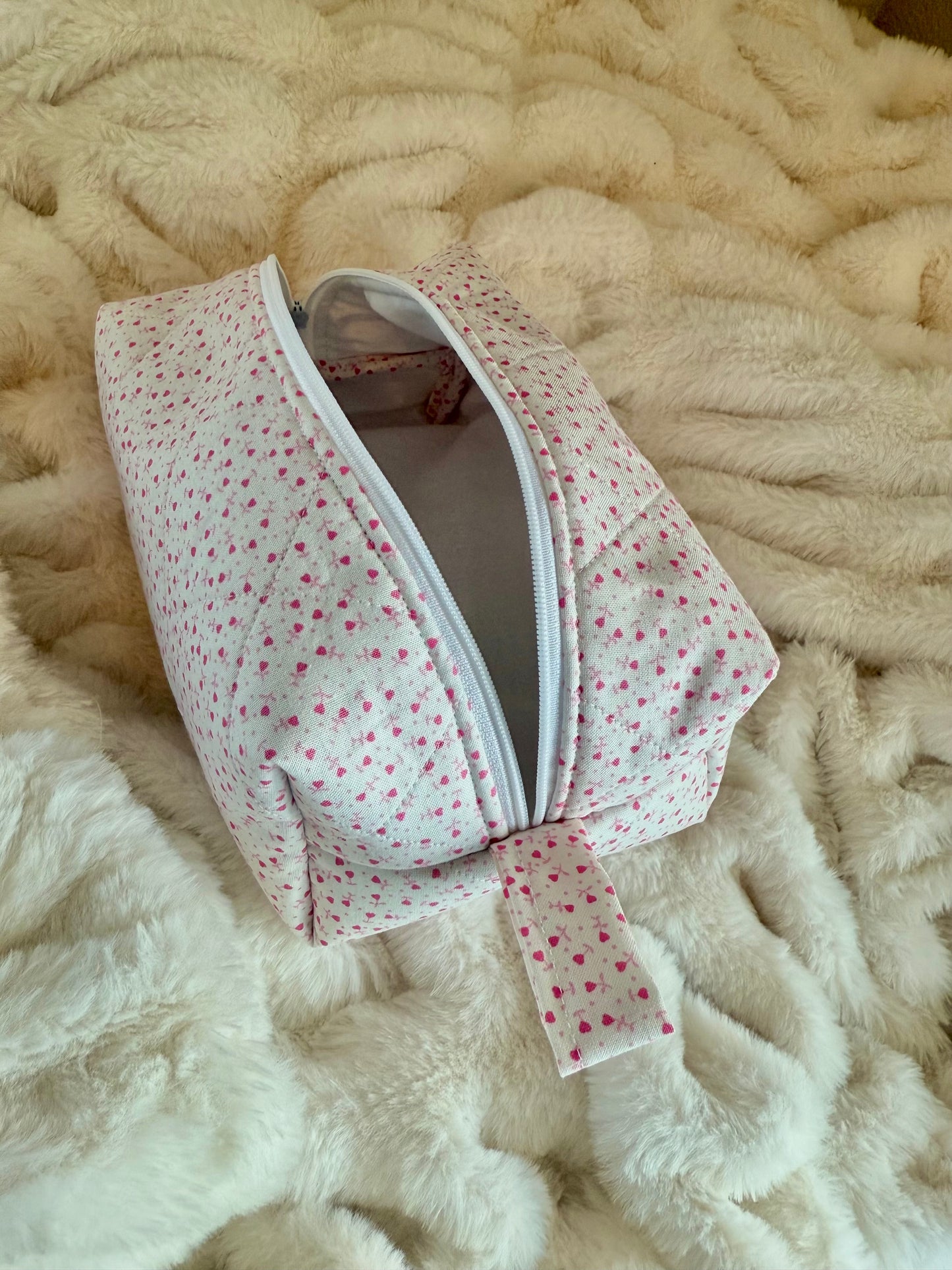 The Tiny Heart Makeup Bag