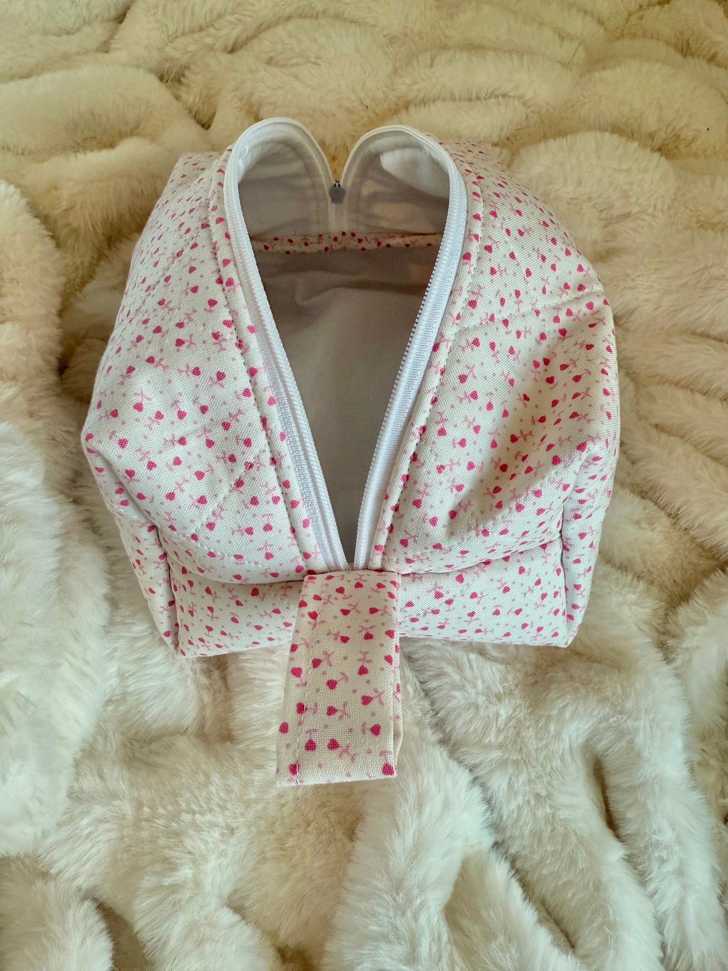 The Tiny Heart Makeup Bag