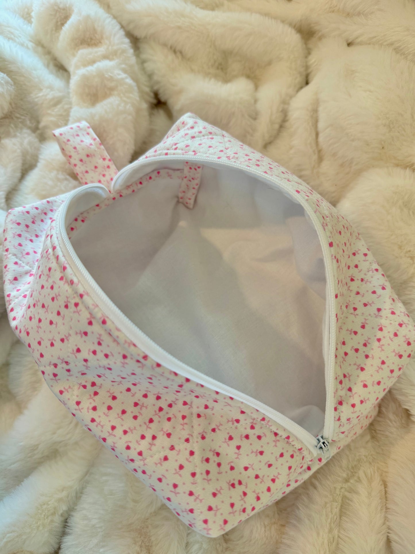 The Tiny Heart Makeup Bag