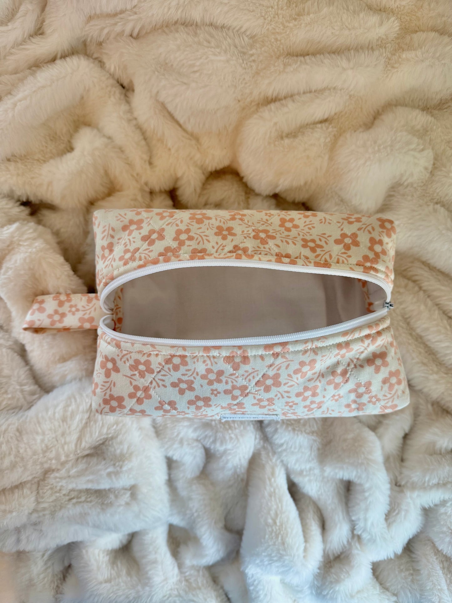 The Dusty Rose Makeup Bag