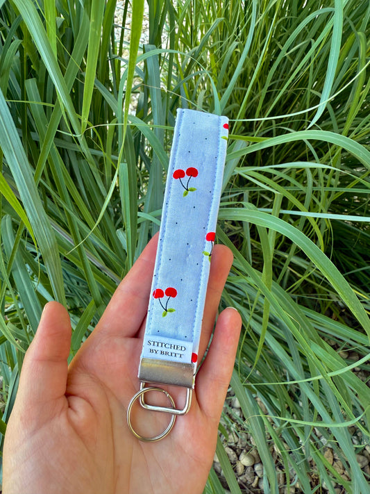 The Red Cherry Wristlet