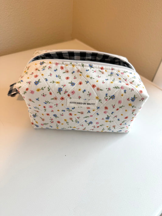 The Wildflower Makeup Bag
