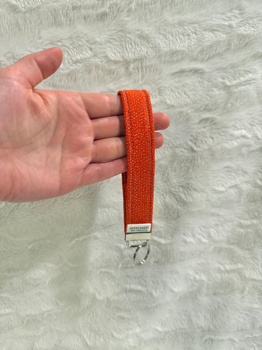 The Orange Polka Wristlet *Limited-edition*