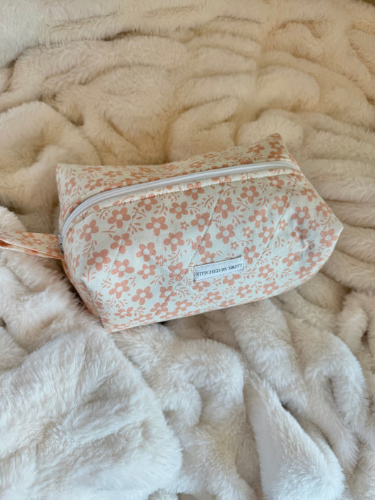 The Dusty Rose Makeup Bag