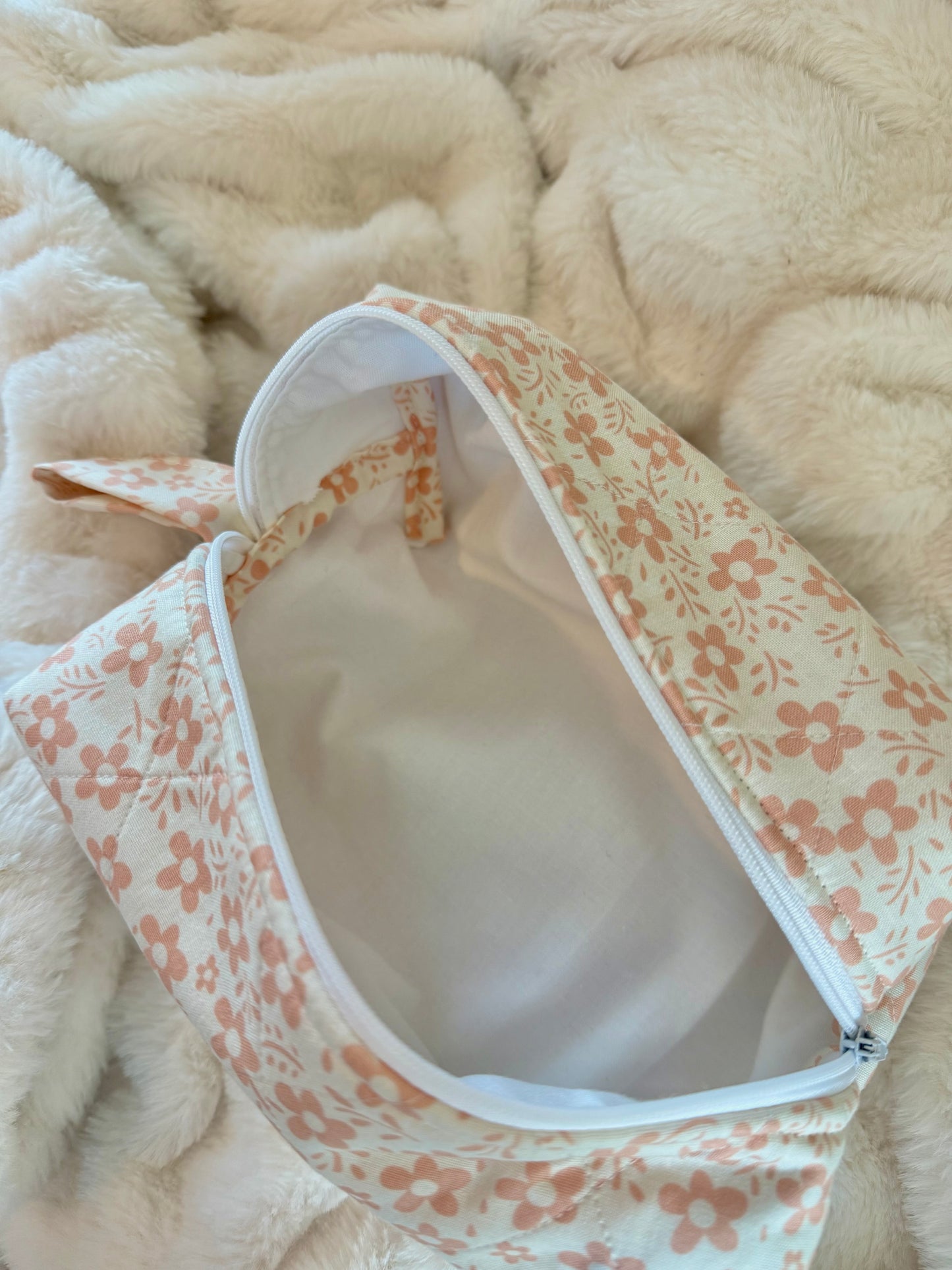 The Dusty Rose Makeup Bag