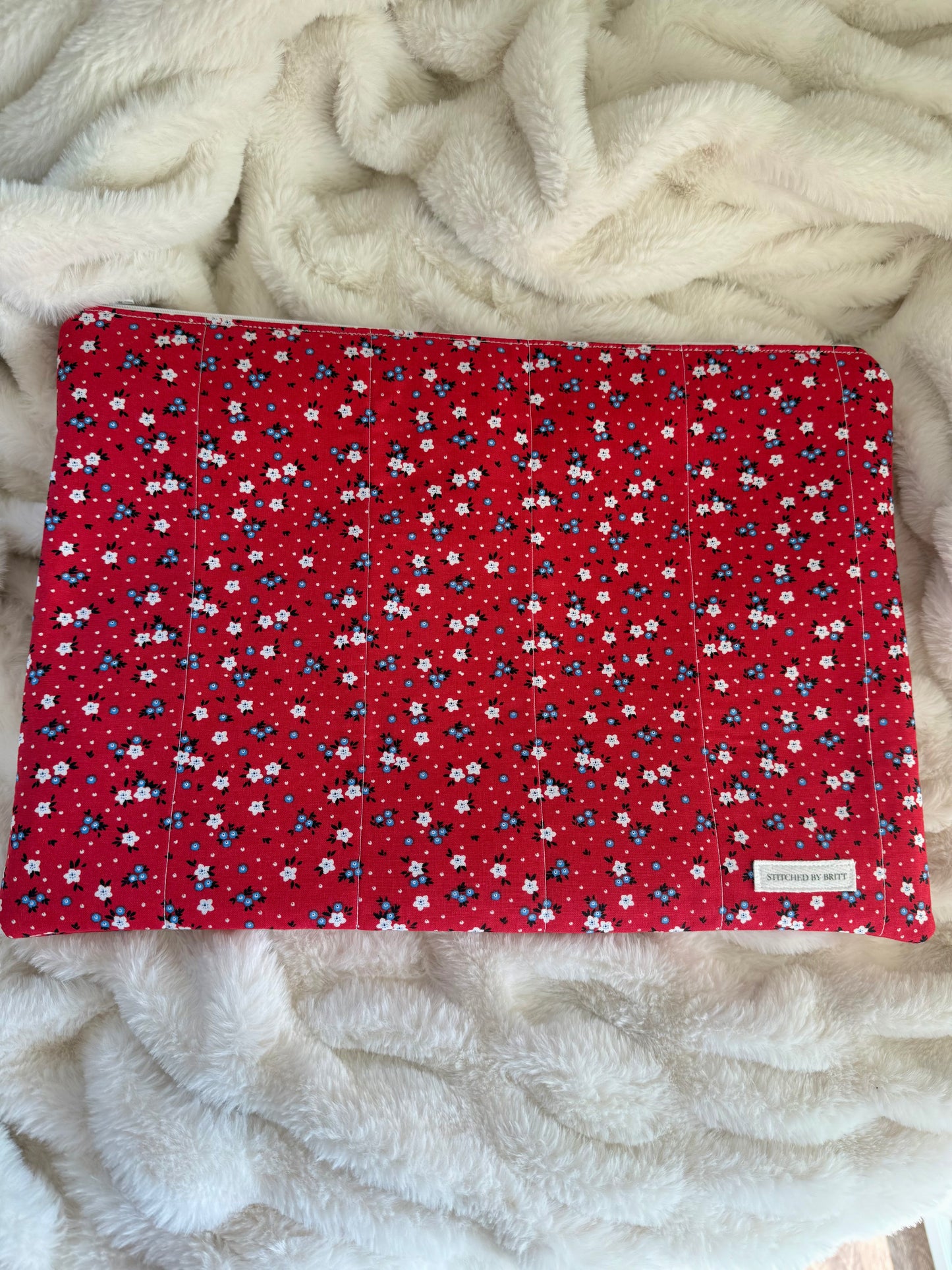 The Patriotic Bloom Laptop Sleeve